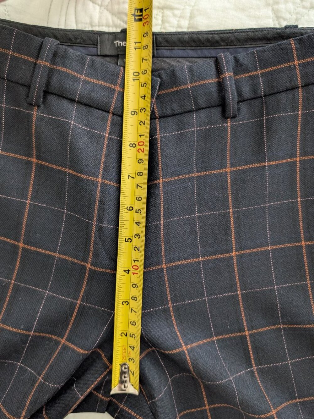 Theory Mid Rise Straight Leg Trousers Dress Pants - Picture 4 of 7